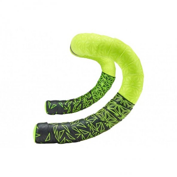 Supacaz Super Sticky Kush Neon Yellow Starfade Gidon Sargısı