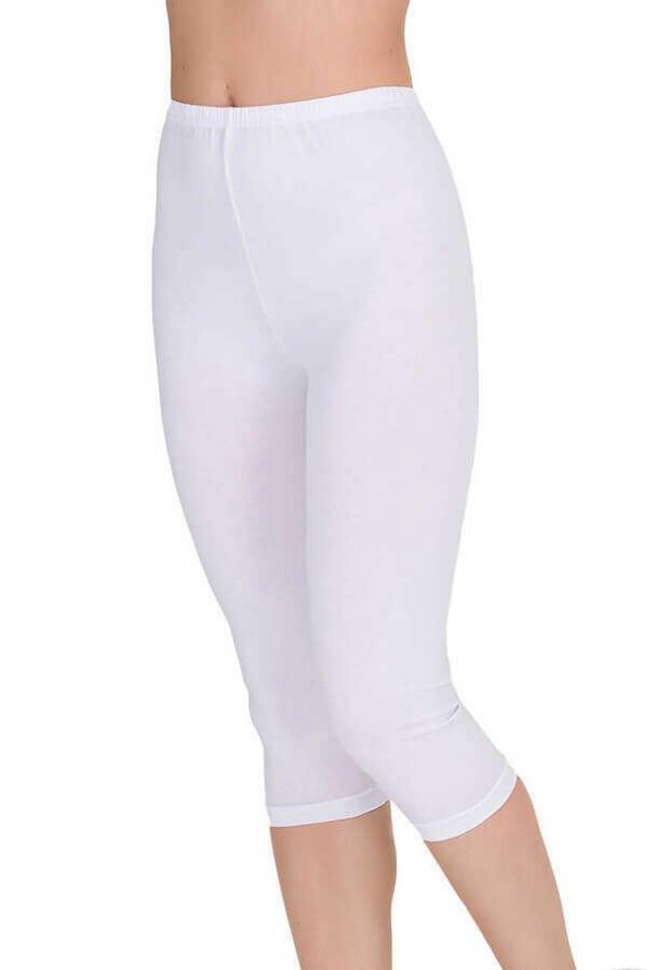 Kadın Likralı Diz Altı Kapri 6 lı Tayt Berrak-2273