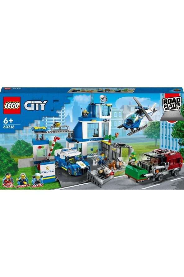 ® City Polis Merkezi 60316 Yapım Seti (668 Parça) - 3