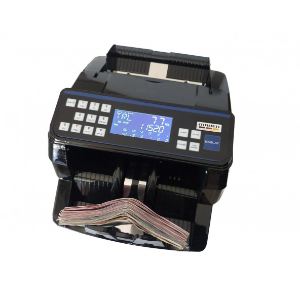 MAHEN GFX 60  KARIŞIK PARA SAYMA MAKİNESİ SAHTE TESPİT - 3