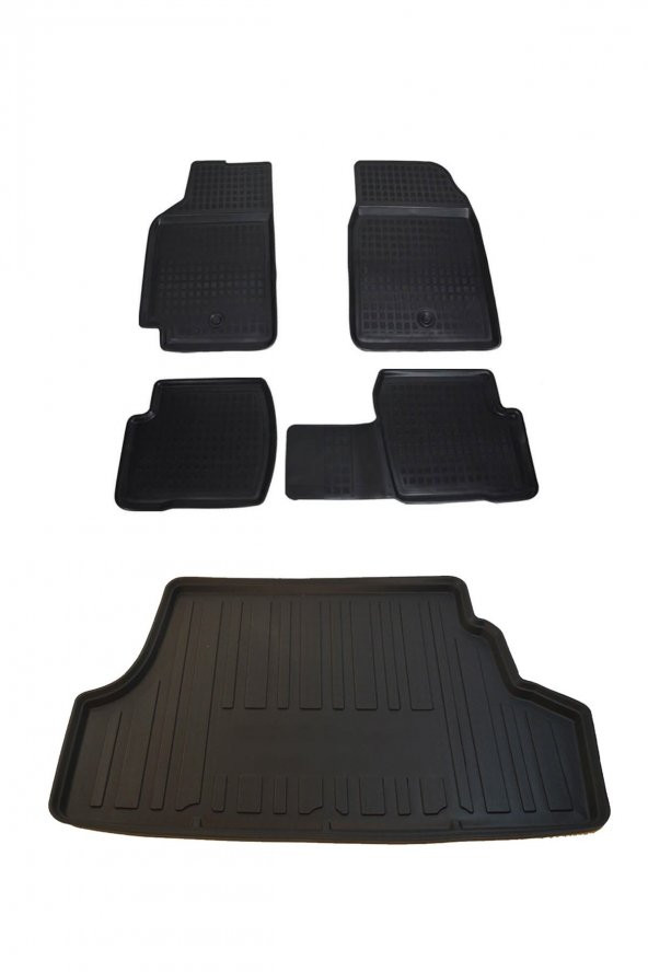 Toyota Corolla Efsane Kasa 1993-1998 Paspas ve Bagaj Havuzu Seti - 1