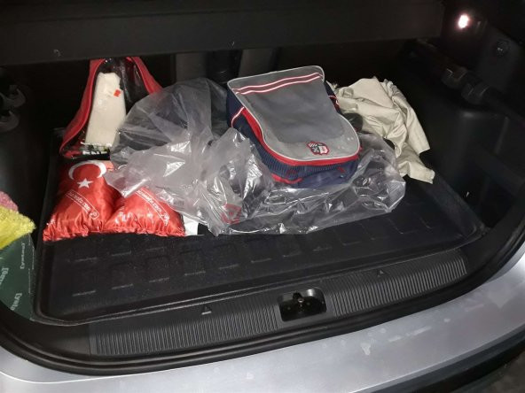 Skoda Yeti 2010+ Greenline İnce Stepne Havuzlu Paspas ve Bagaj Seti Bizymo - 6