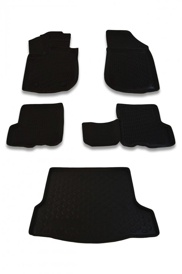 Renault Symbol Sedan 2013 Ve Sonrası Paspas Ve Bagaj Havuzu Seti