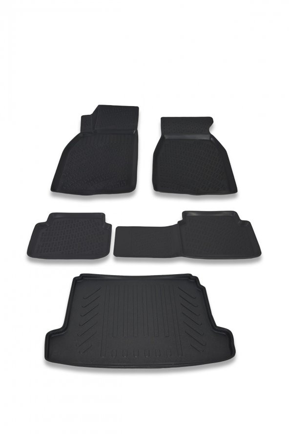 Renault Megane 2 Sedan 2004-2009 Paspas Ve Bagaj Havuzu Seti - 1