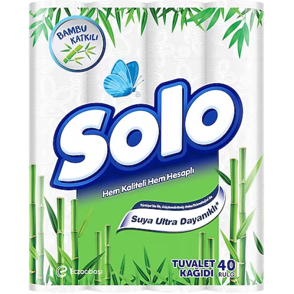 Solo Bambu Katkılı 40'lı Tuvalet Kağıdı
