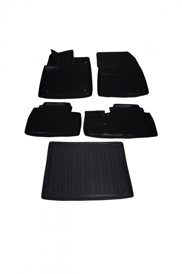 Opel Combo 2019 ve Sonrası Paspas ve Bagaj Havuzu Seti ürün görseli