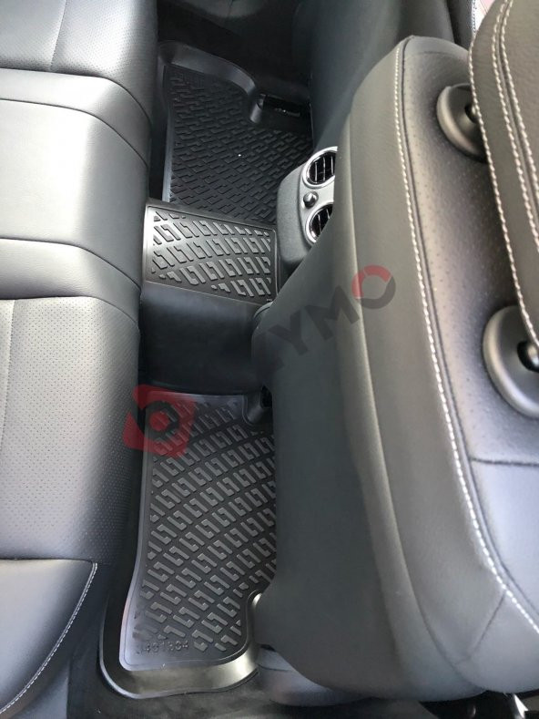 Mercedes C Serisi W205 Rampalı Cepli 2014 Ve Sonrası Paspas ve Bagaj Havuzu Seti - 5