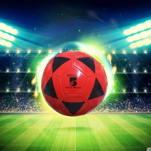 Dikişli Futbol Topu Maç Ve Antreman Topu 5 Numara Genç Ve Yetişkin Halı Saha Çim Saha - 2