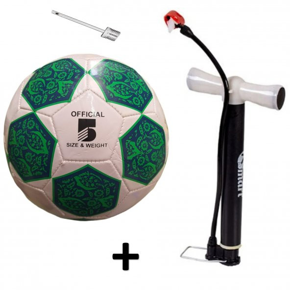 Pompa Hediyeli + Dikişli Şampiyonlar Ligi Tasarımı Futbol Topu Çim Saha Halı Saha Antreman Topu - 2