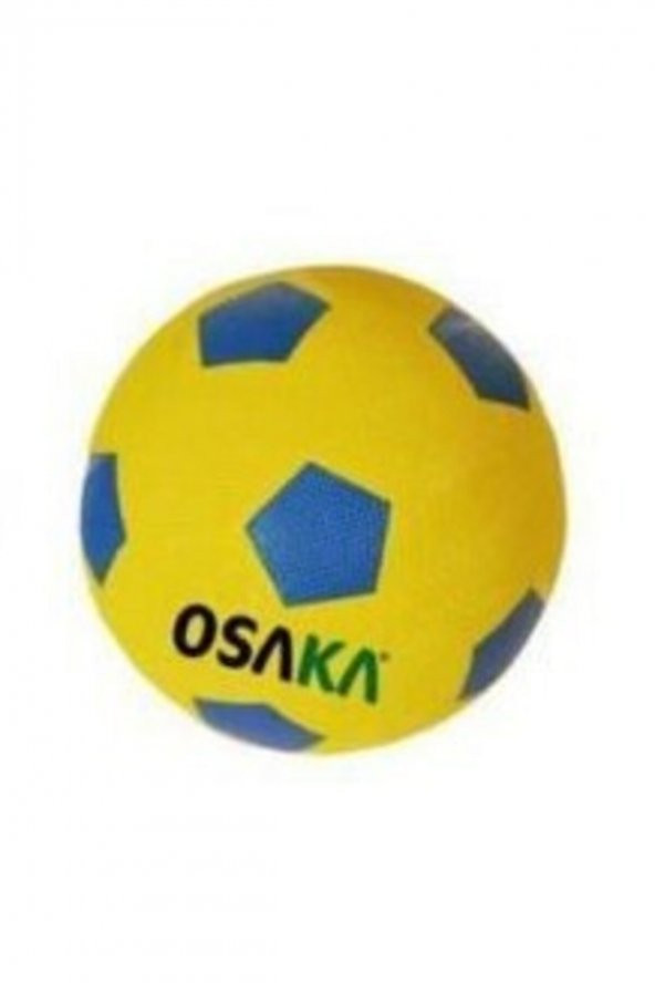 4 Numara Kauçuk Futbol Topu - Sarı Lacivert