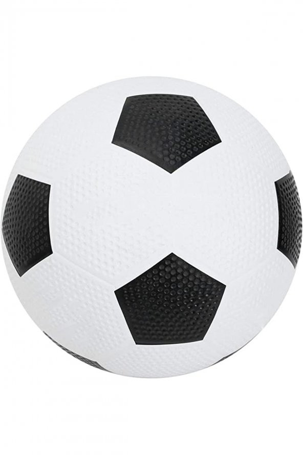 Kauçuk Futbol Topu Beşiktaş Bjk Siyah Beyaz (1.kalite Sağlam Ürün) - 2