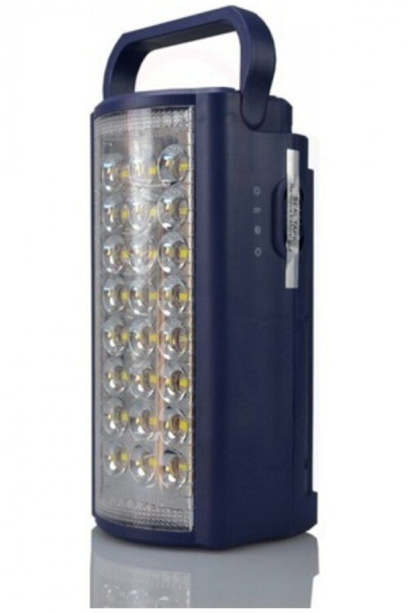 18 Ledli Şarjlı Telefon Şarj Eden Işıldak 80 Saat Çalışma Powerbank Usbli Kamp Feneri Masa Lambası - 2