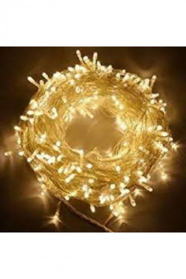 100 Ledli Günışığı Renkli 10 Mt Led Yılbaşı Ağaç Süsü Sarkıt Işık