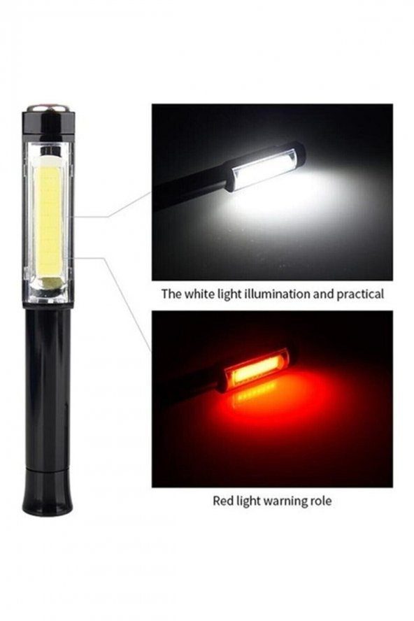 5w Ultra Güçlü Çok Amaçlı Mıknatıslı 3 Fonksiyonlu Led El Feneri Reflektör Kamp Ypa40x0c2 - 2