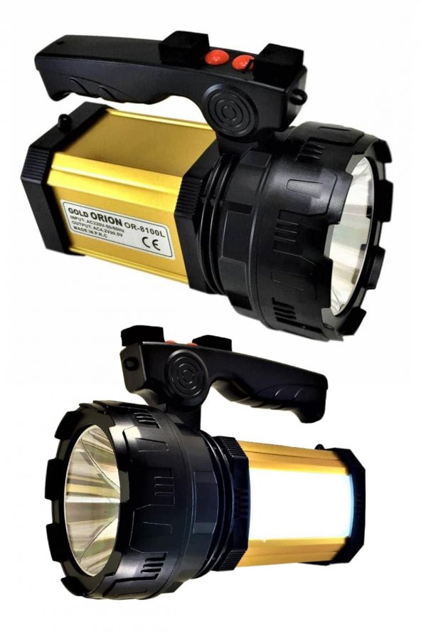 Or-8100l 25w Şarj Edilebilir Led El Feneri Usb Çıkışlı - 2