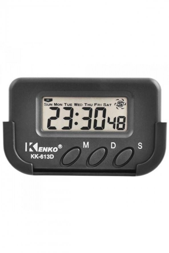 Kk-613d Dijital Küçük Masa - Araba Saati Oto Car Clock Saat