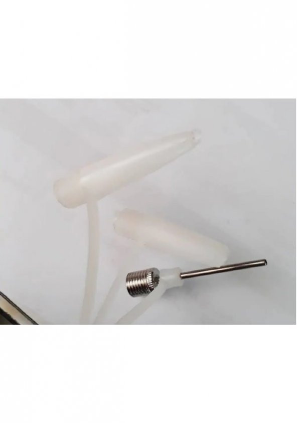 Bisiklet Motorsiklet Havuz Top Pompası Sağlam Metal Pompa 1.Kalite Top Şişirme İğnesi Hediyeli - 3