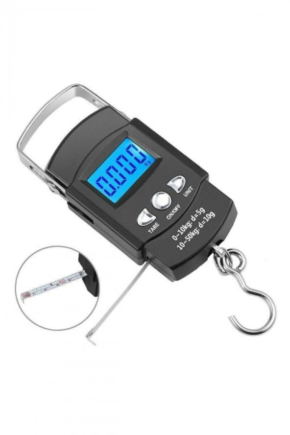 Elektronik Dijital El Kantarı 50 Kg Terazi Tartı 10 gr Hassas - 3