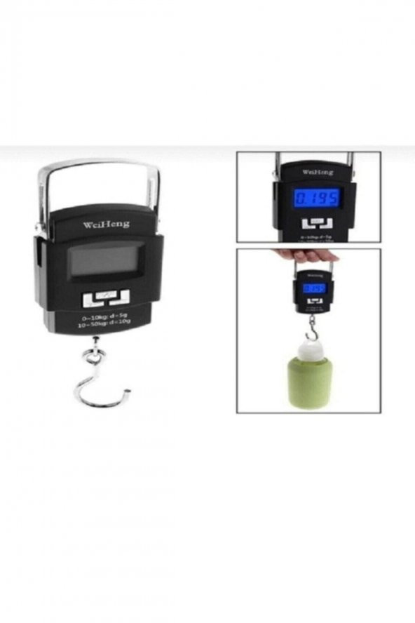 El Kantarı El Terazisi Poşet Bavul Tartısı 50 Kg