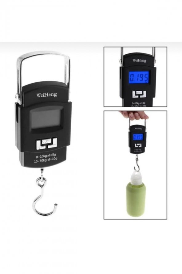 El Kantarı Elektronik Dijital 50 Kg Terazi Tartı 10 Gr Hassas-enahsen - 2