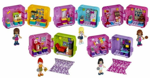 LEGO Friends Play Cube 41405 - 41406 - 41407 - 41408 - 41409 - 2