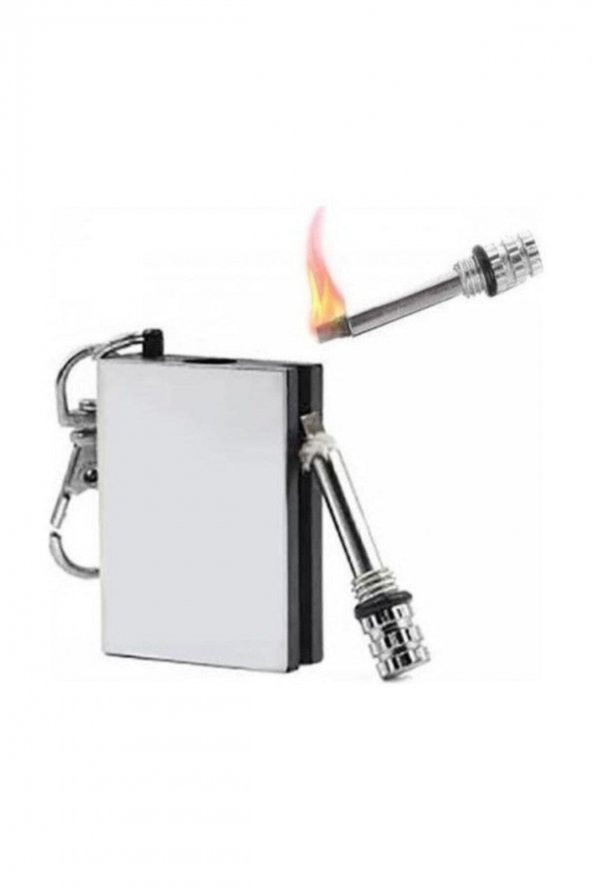 Clipper Zippo Benzini Ile Çalışan Metal Kibrit Çakmak - 2