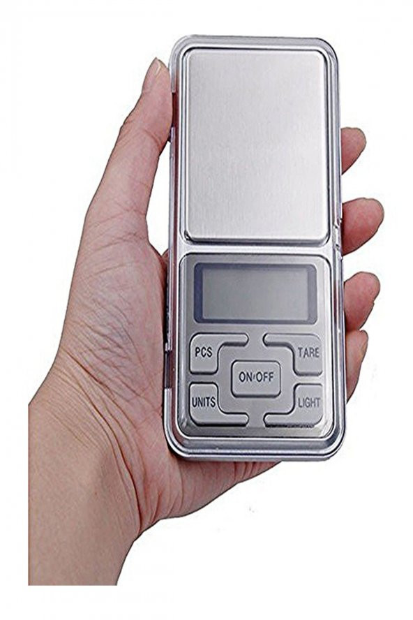 Dijital Kuyumcu Hassas Mini Cep Terazi Tartısı Kalibrasyonlu (pil Hediyelidir) 500g/0,1 Gr - 2