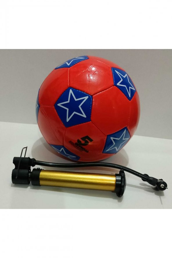 5 Numara Futbol Topu Ve Şişirme Pompası