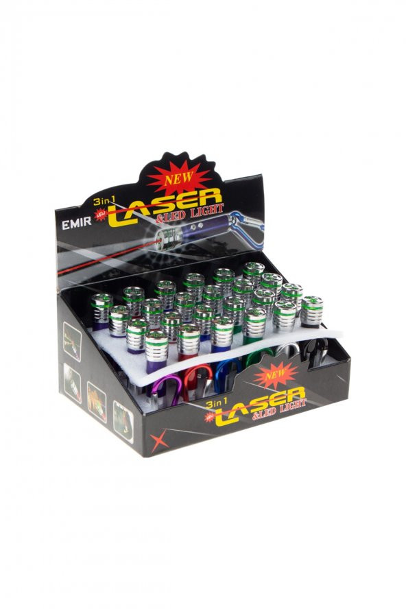 Lazer Işıklı 3in1 Klasik Model -9 -" 1 Adet Satılmaktadır"