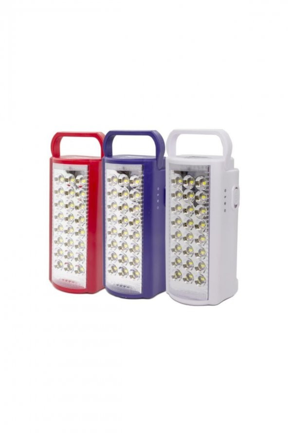 Işıldak 24 Led 80 Saat Yanma Telefon Şarj Edebilen Işıldak Usbli Şarjlı 24 Ledli Işıldak - 2