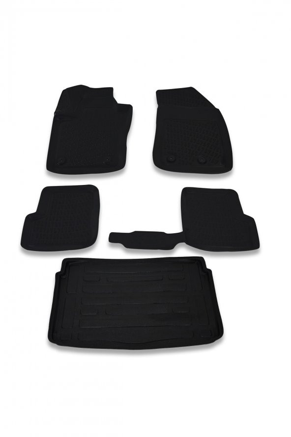 Fiat 500X Hb 2015 Ve Sonrası Paspas Ve Bagaj Havuzu Seti - 2