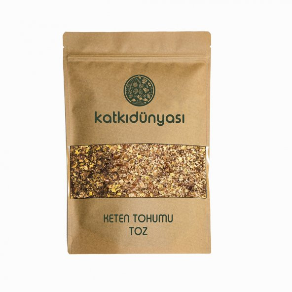 Keten Tohumu Toz 500 Gr