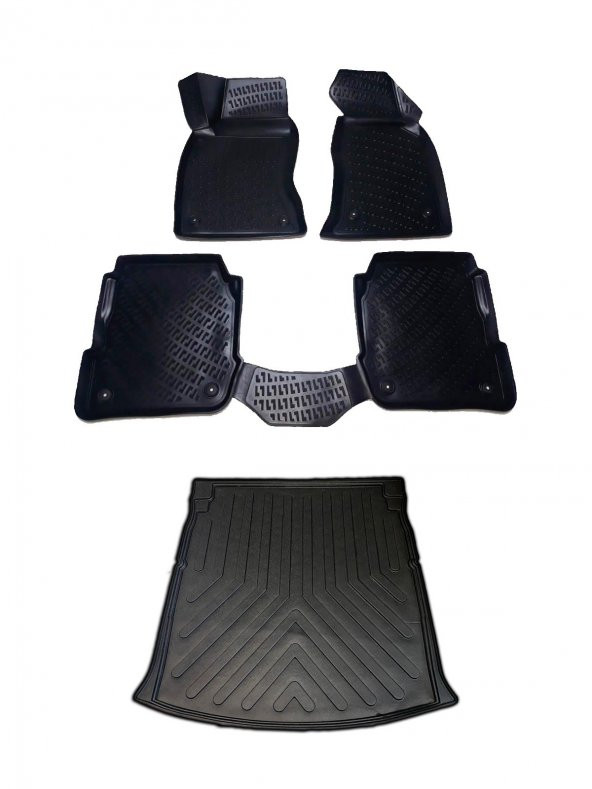 Audi A6 Sedan 1997-2004 Paspas ve Bagaj Havuzu Seti ürün görseli 1