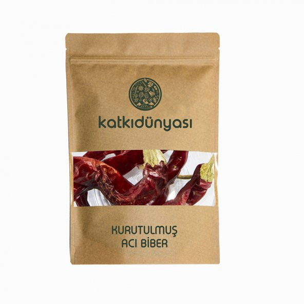 Kurutulmuş Acı Biber Saplı 100 Gr ürün görseli