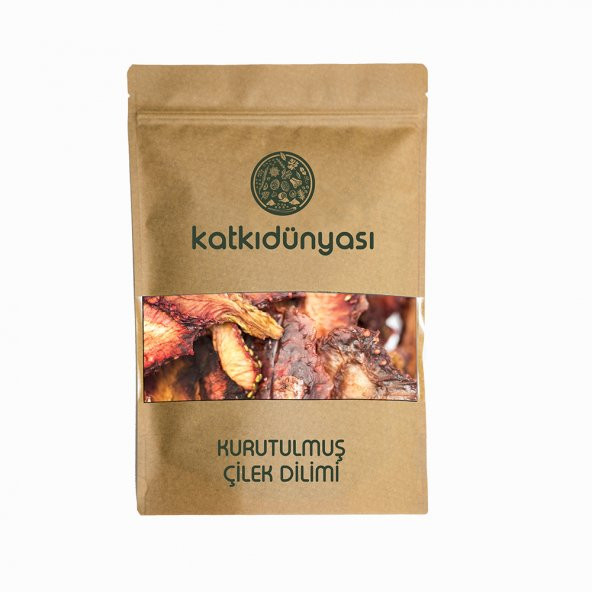 Kurutulmuş Çilek Dilimi 50 Gr