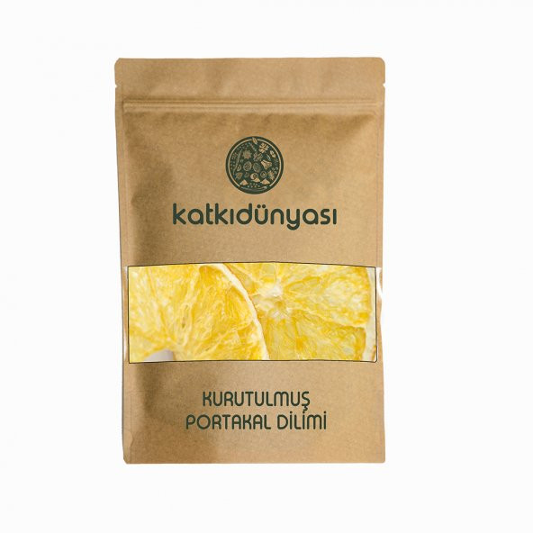 Kurutulmuş Portakal Dilimi 100 Gr