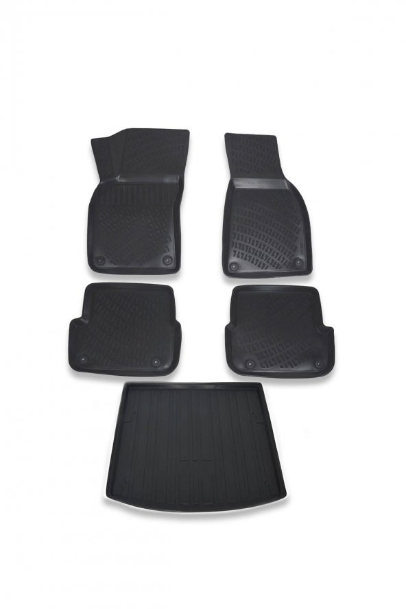 Audi A4 B6 Kasa 2001-2005 Paspas ve Bagaj Havuzu Seti ürün görseli 1