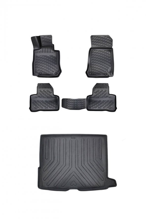 Mercedes GLC Suv 2015-2022 3D Paspas ve Bagaj Seti Bizymo