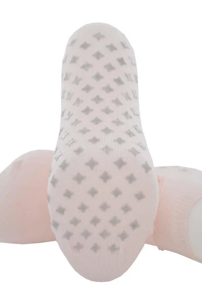 Yoga Pilates Çorabı 3 lü Kaydırmaz Taban Yıldız Baskılı - 12