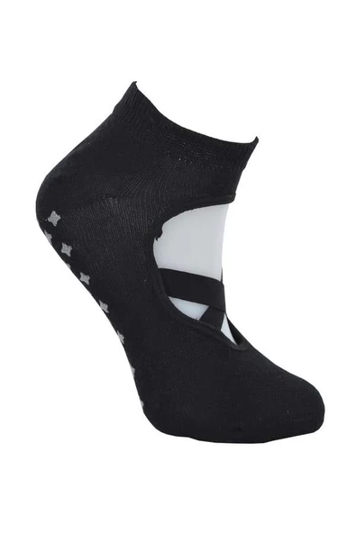 Yoga Pilates Çorabı 3 lü Kaydırmaz Taban Yıldız Baskılı - 4