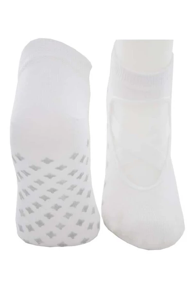 Yoga Pilates Çorabı 3 lü Kaydırmaz Taban Yıldız Baskılı - 9