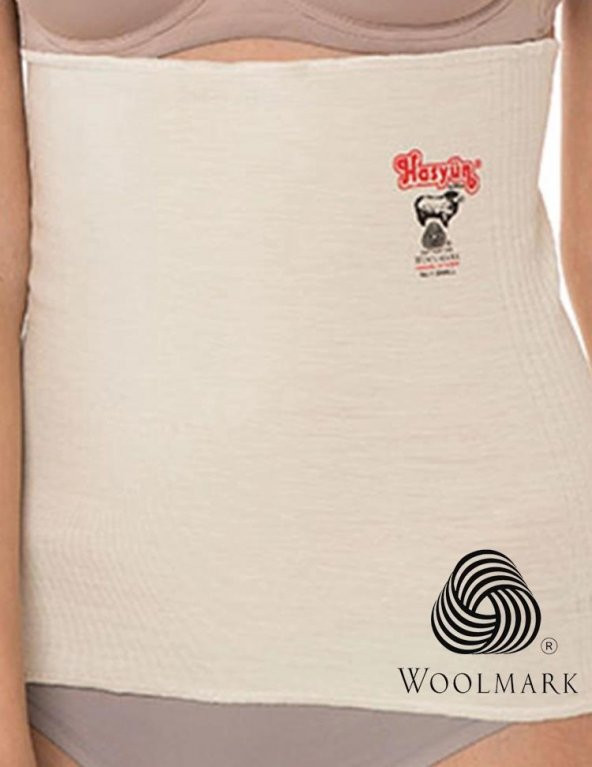 Hasyün Unısex Merinos Yünü Likralı Silikon Bantlı Süper İnce Korse - 2