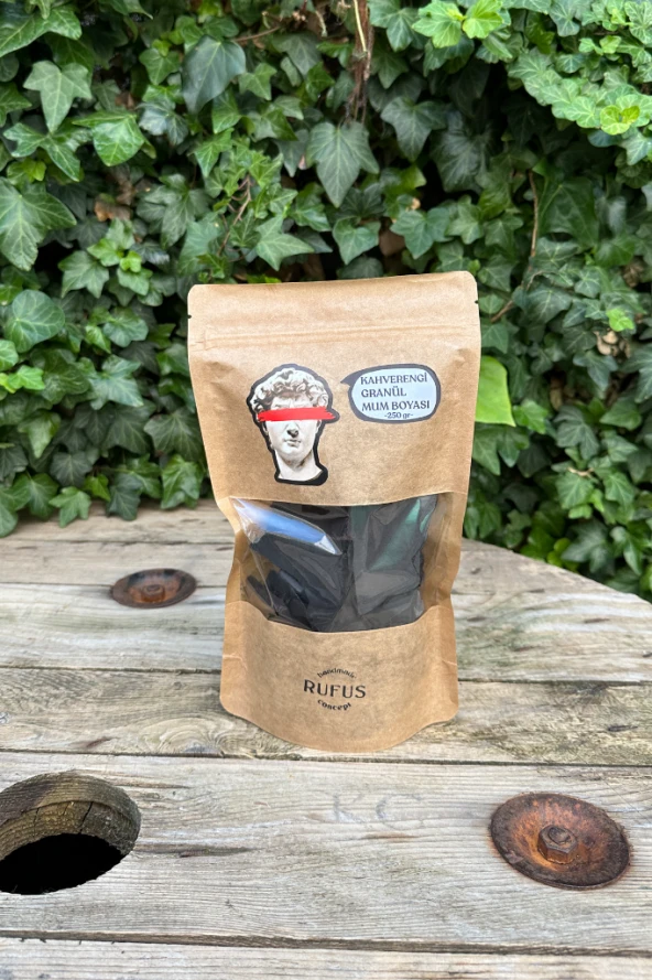 Kahverengi Granül Mum Boyası 250 gr - Resim 5