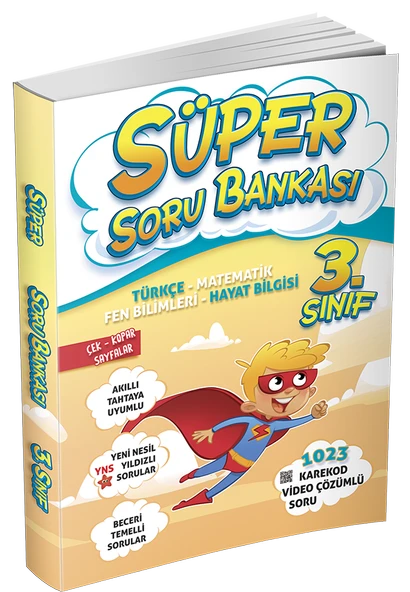 3. Sınıf Süper Soru Bankası (Tüm Dersler)