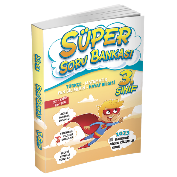 3. Sınıf Süper Soru Bankası (Tüm Dersler)