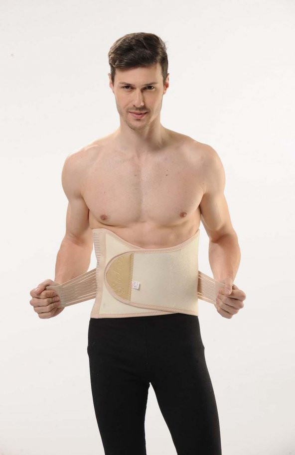 Dode Flora Şalcı Unisex Safiyün Balenli Bel Destekleyici Korse (566-3)