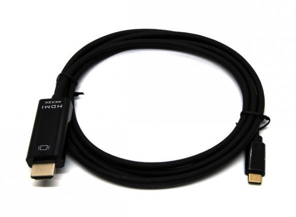 Beek BC-DSP-ADP-USBC-HU-V2 1.8 Mt USB Type C to HDMI 24K 30Hz Altın kAplama Görüntü Kablosu