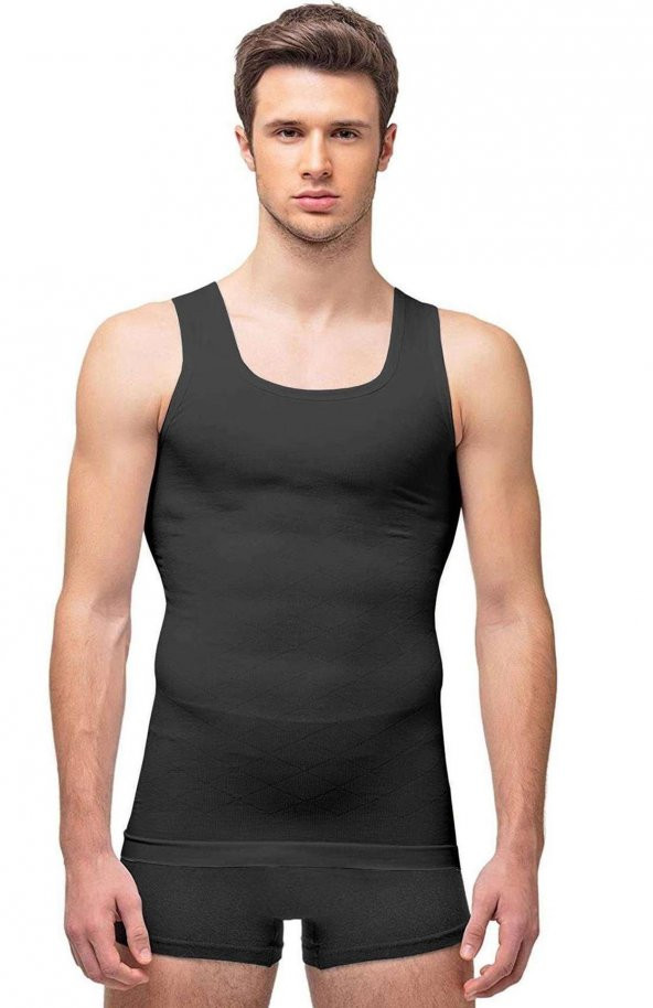 Elite Life E-07-940 Erkek Dikişsiz Vücut Şekillendirici Sıkılaştırıcı Atlet Korse - 2