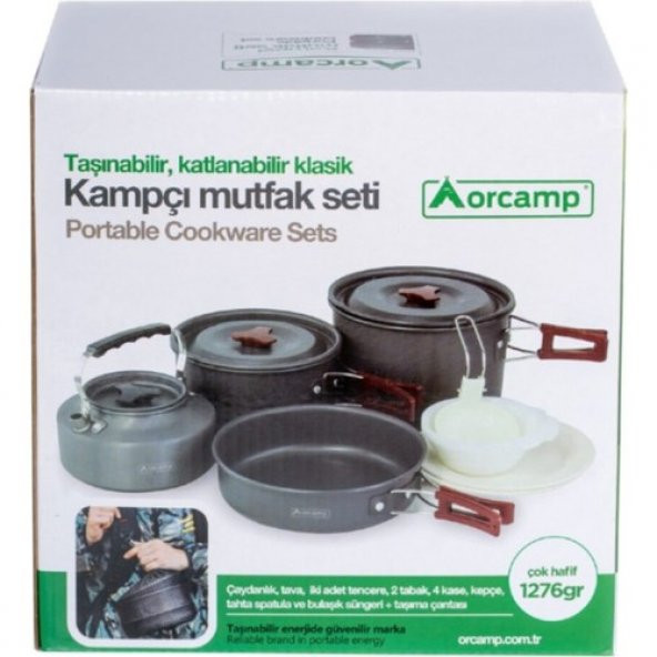 Orcamp Kamp Tencere Seti - 3