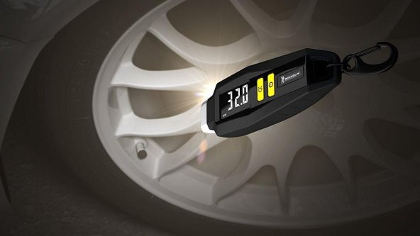 Michelin MC12290 99PSI Dijital Lastik Basınç Ölçer - 4